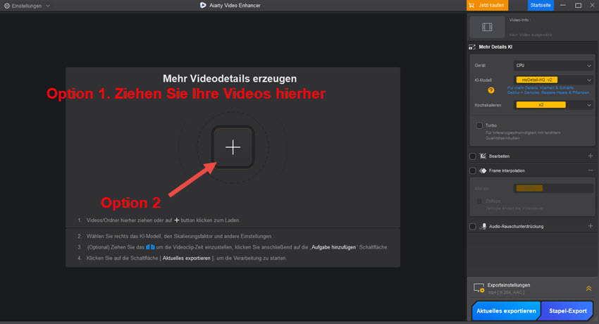 Aiarty Video Enhancer Guide