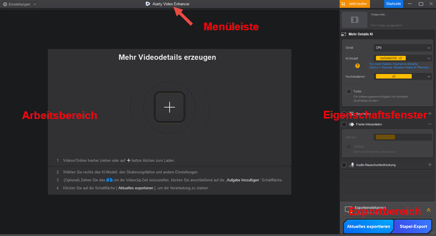 Aiarty Video Enhancer Guide
