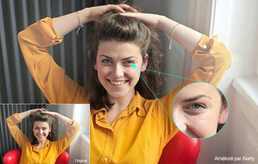 Améliorer la qualité des photos par Aiarty