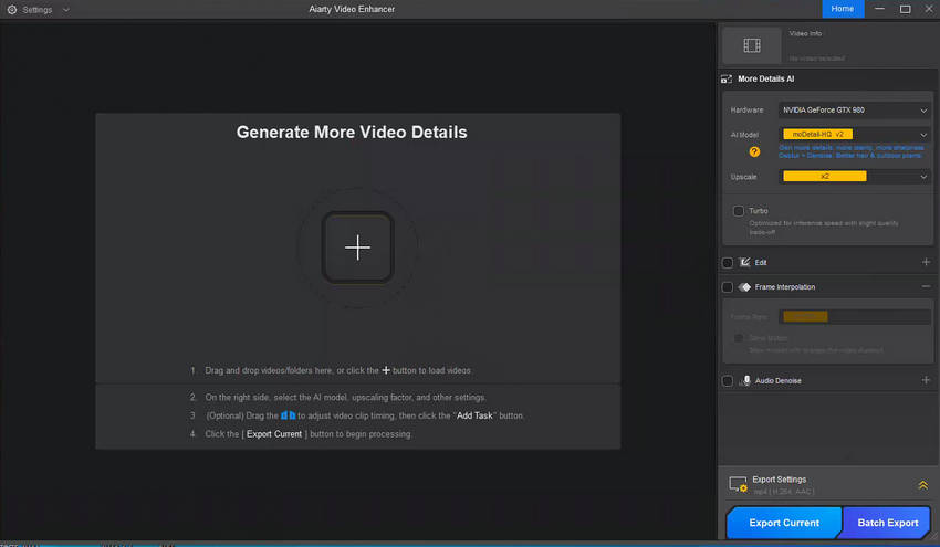 Déflouter une vidéo