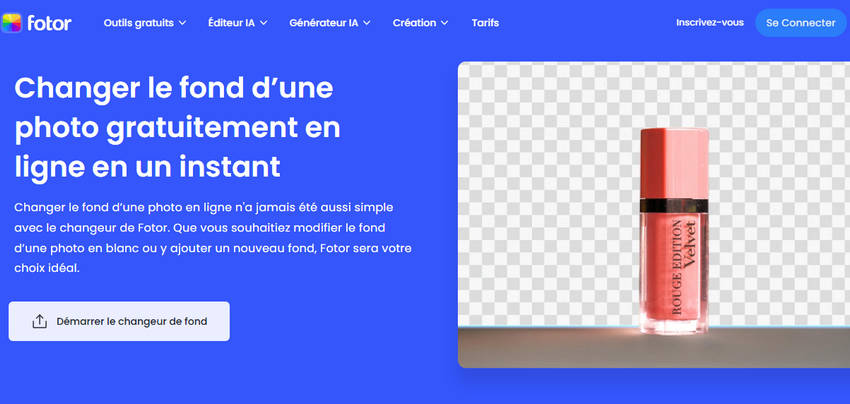 AI changeur d'arrière-plan photo