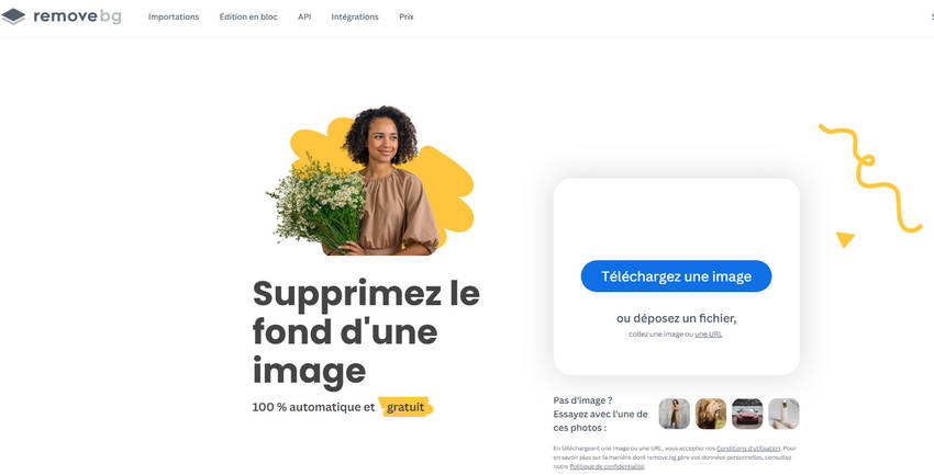 AI changeur d'arrière-plan photo