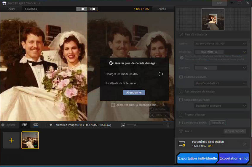 restaurer vieille photo logiciel