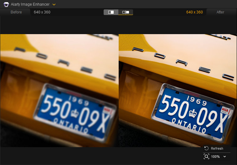 Unblur image with Aiarty Image Enhancer - test 3