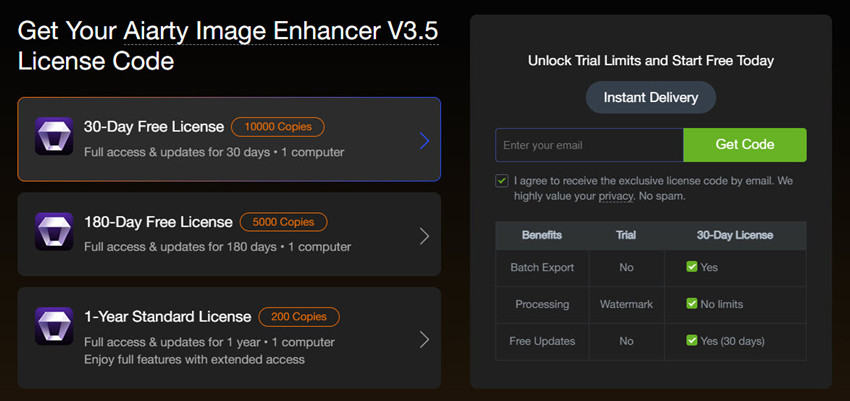 Aiarty Image Enhancer free activation key