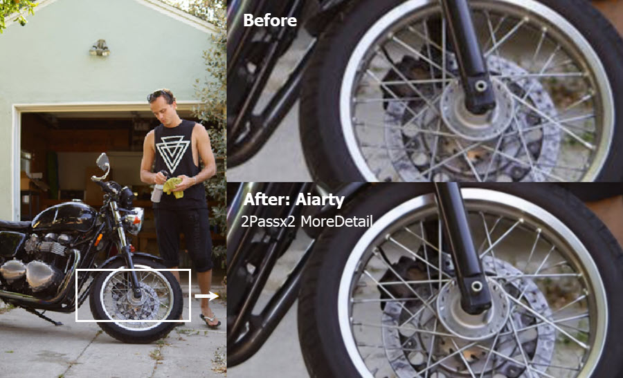 Source vs Aiarty Enhanced