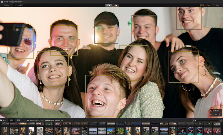 Aiarty Image Enhancer -Gesichtswiederherstellung