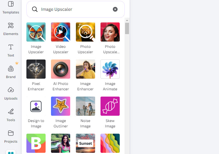 canva image upscaler apps