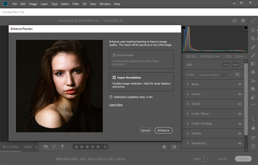 Enhance a Photo in Photoshop - Enhance Image Quality