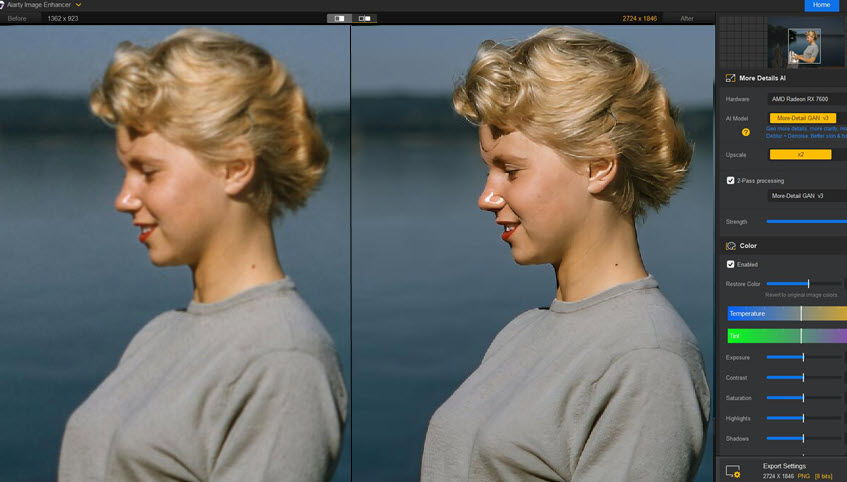 Fix Out of Focus Photo Step 1