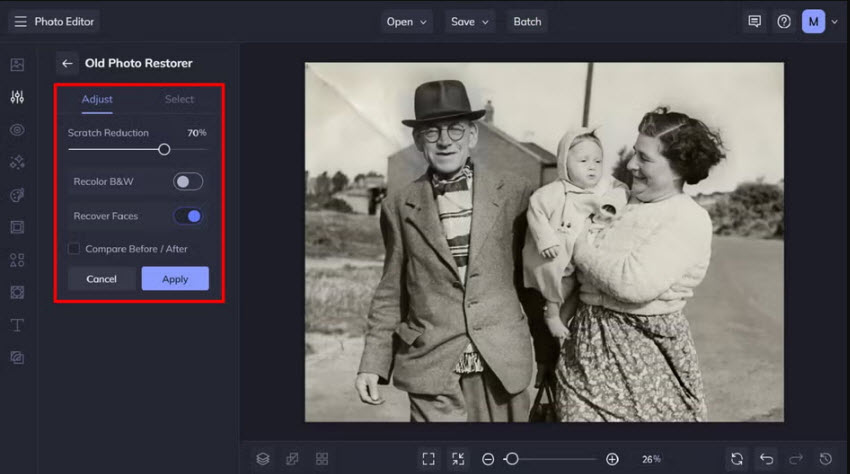 best AI old photo restorer online