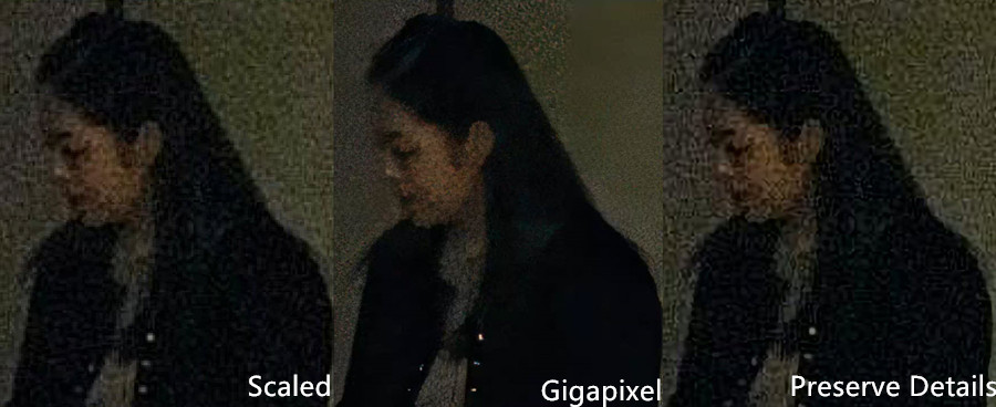 Topaz Gigapixel AI vs Photoshop noise reduction