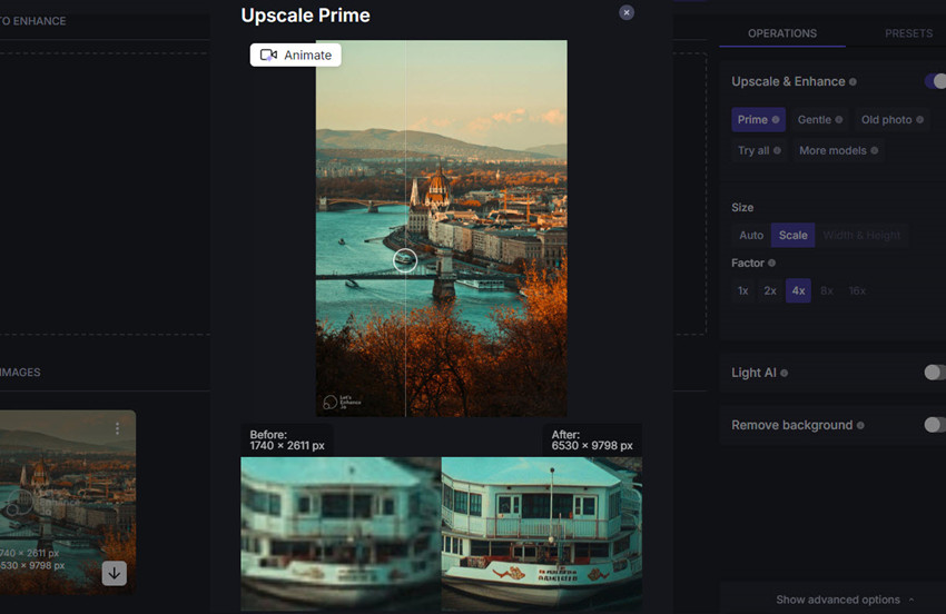 best photo enlarging software online