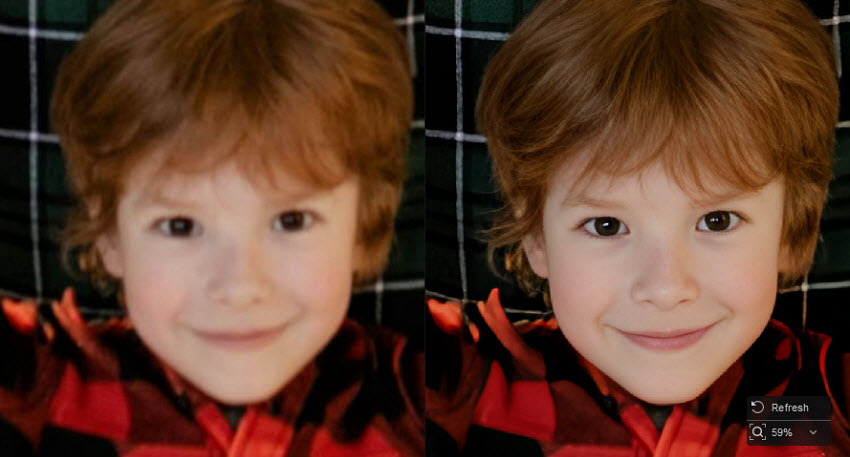 enhance to send photos in full resolution