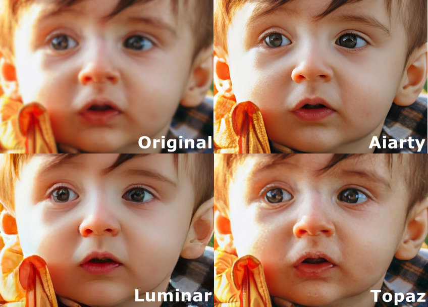 Luminar vs Topaz vs Aiarty