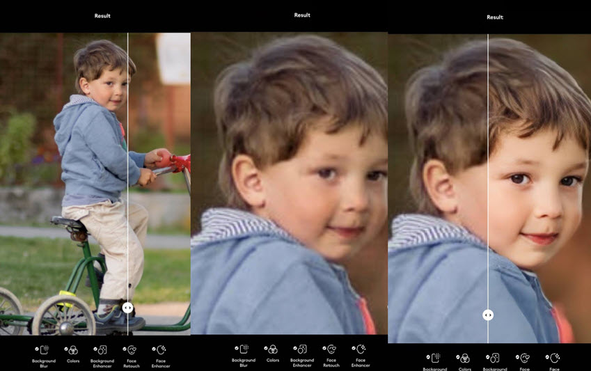Testing Remini to Enhance Photo Quality