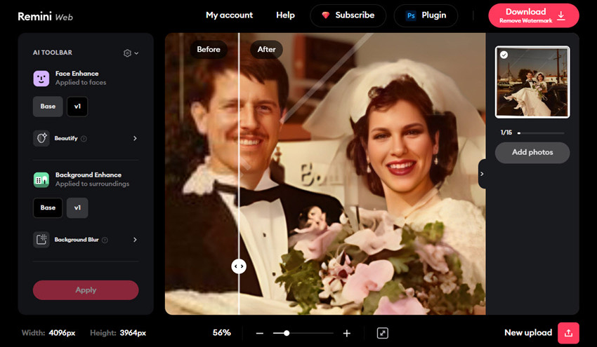 best AI old photo restorer online