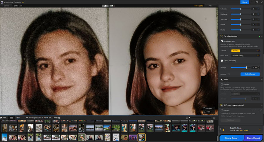 Aiarty Image Enhancer schärfen