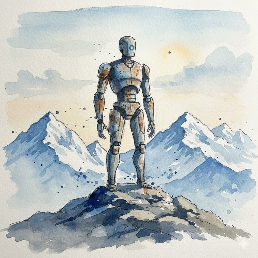 AI art example generated by Gemini