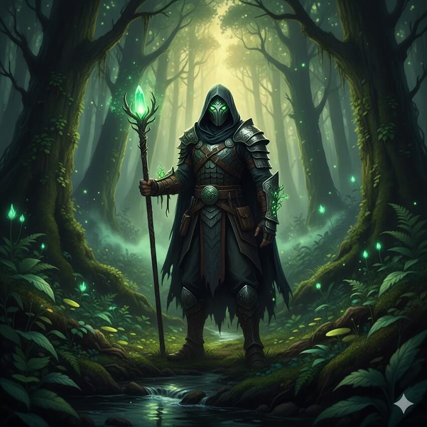 AI art example generated by Gemini