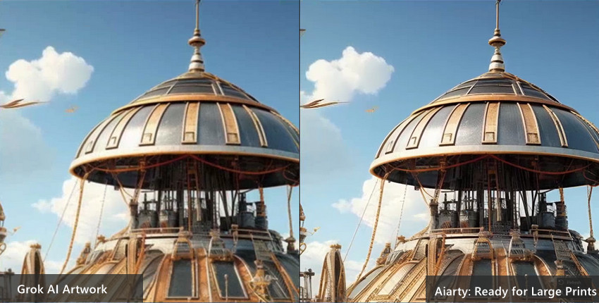 AI Art Upscaling