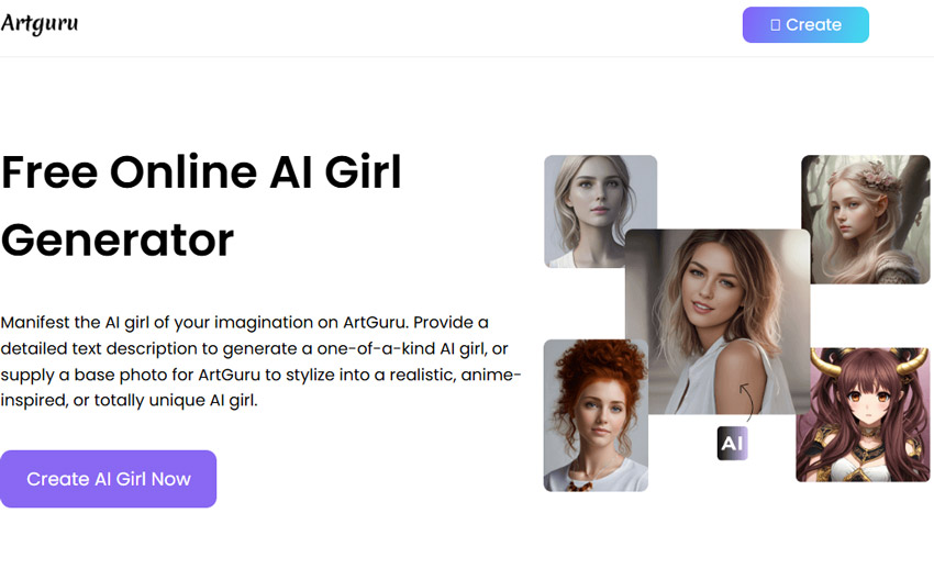 Artguru AI Girl