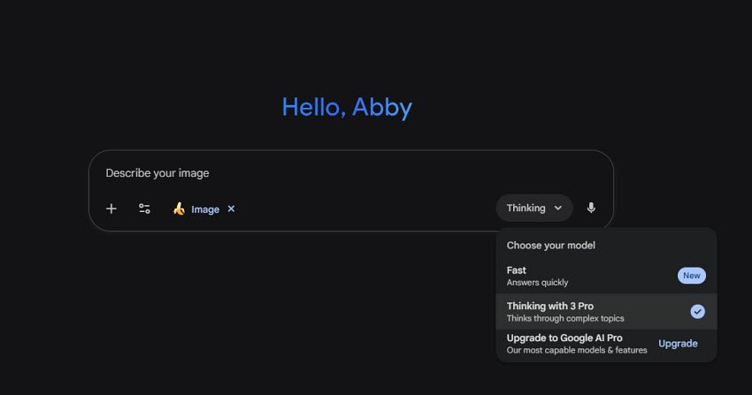 how to use Nano Banana Pro free in Gemini