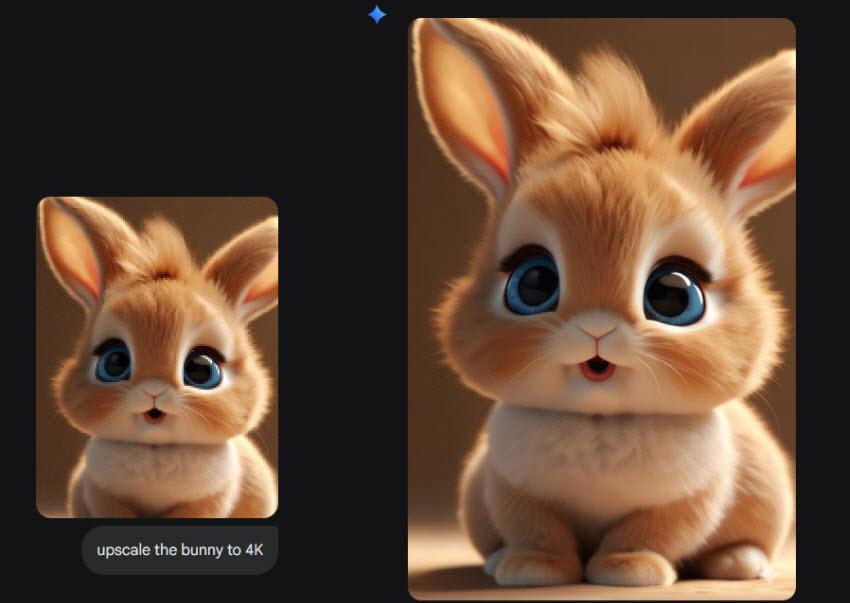 Google 3 Nano Banana Pro upscale image