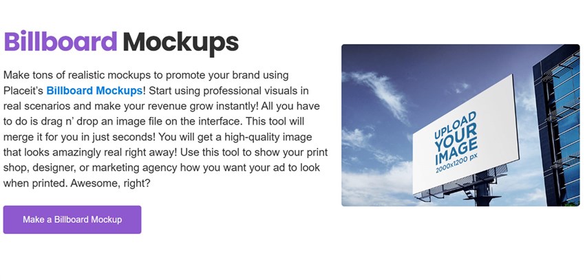 Best Billboard Mockup Generators