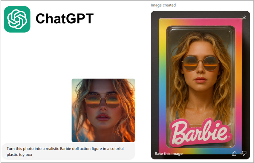 ChatGPT AI Barbie