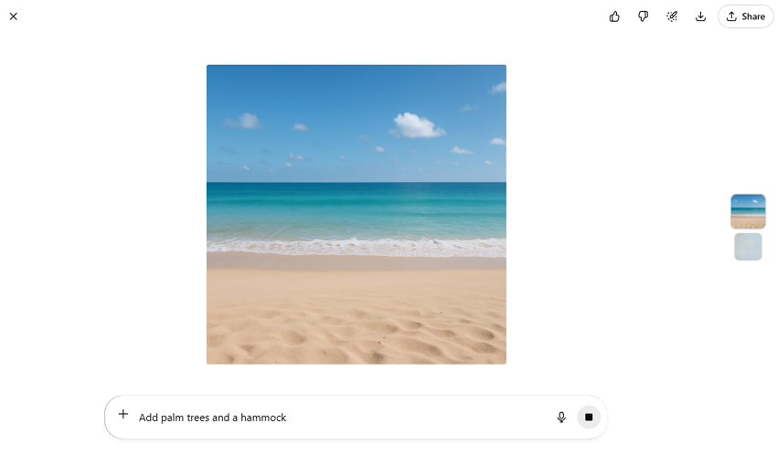 ChatGPT image generation example