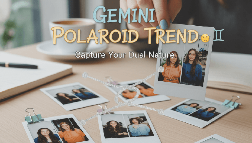Gemini Polaroid trend