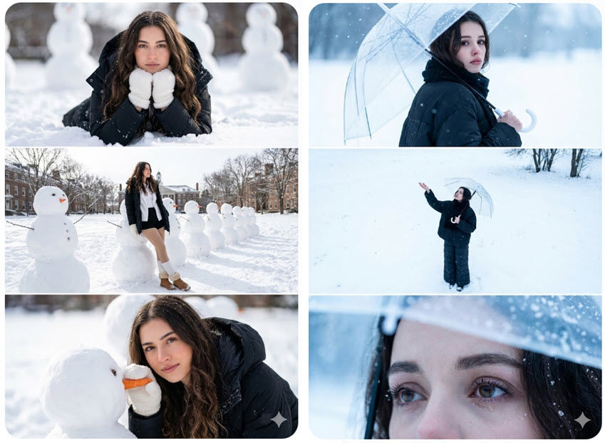 Gemini Portrait Photo Grid Vertical