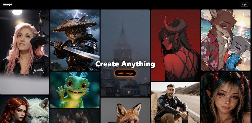 AI Art Generator No Sign Up: Mage.space