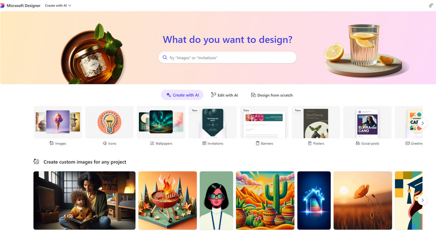 Free AI Image Generator: Microsoft Designer