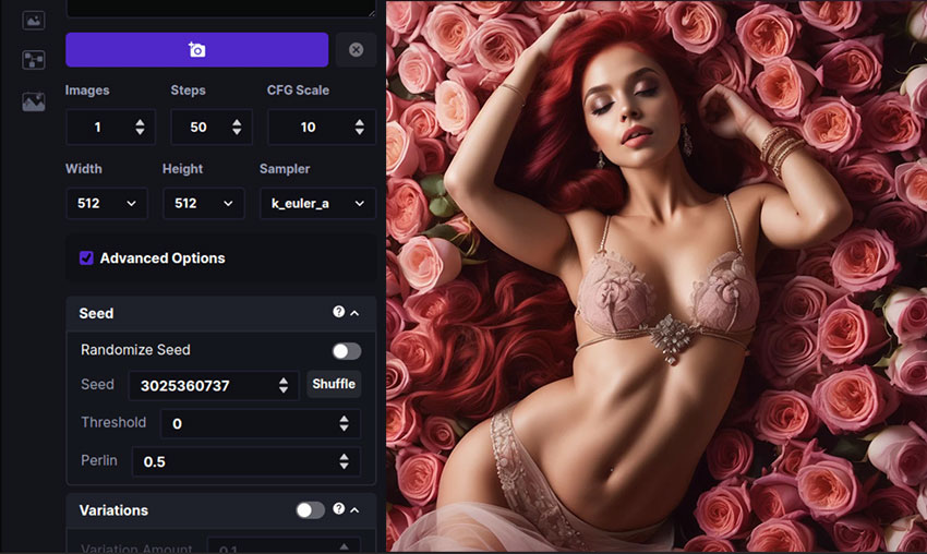 InvokeAI NSFW Image Generator