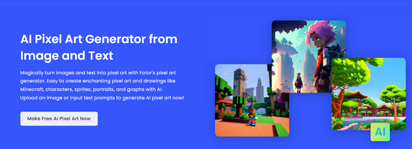 KI Pixel Art Generator - Fotor