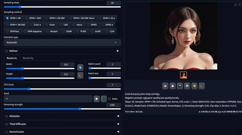 Stable Diffusion AI Girl