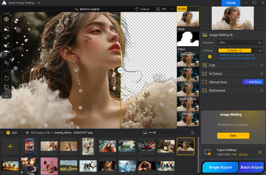 Aiarty Image Matting Review