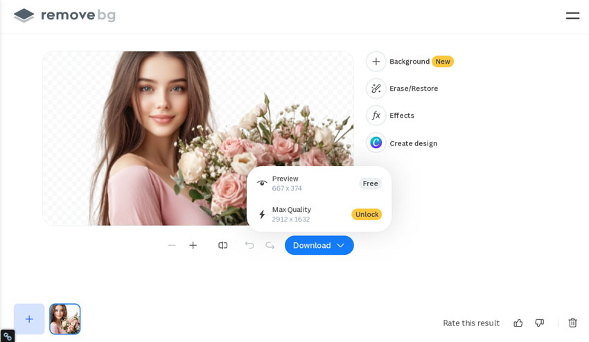 Make White Background Transparent via Photoshop 2