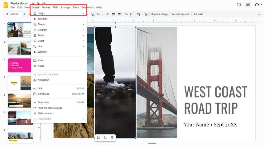 Remove bg from images in google slides