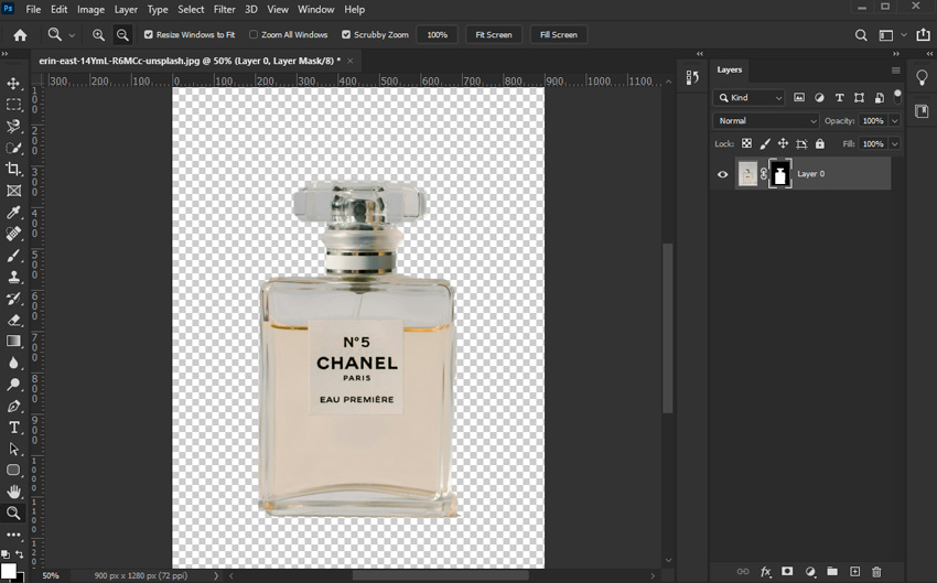 Remove Product Background via Photoshop 3