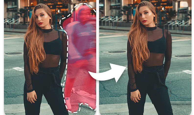 app to remove person from photo iphone free