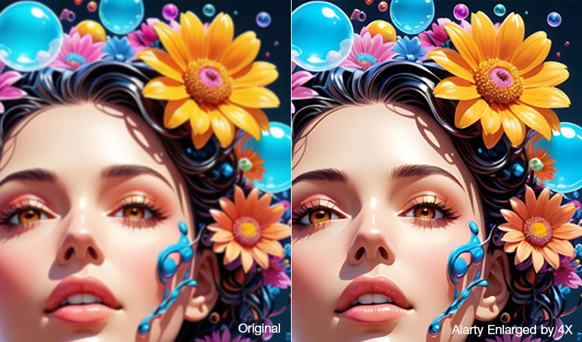 Aiarty Image Enhancer Enlarge image without losing quality Test 1