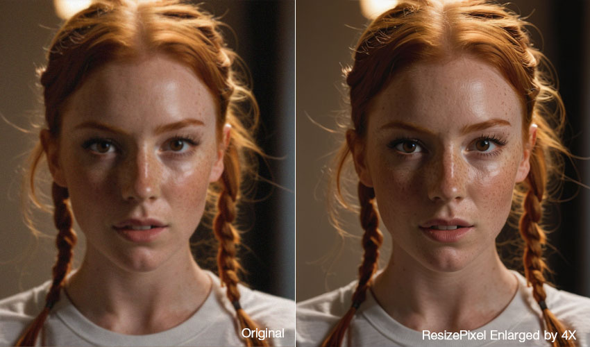 ResizePixel Enlarge Photo Test 2