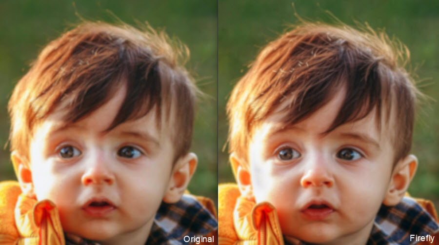 best generative AI image upscaler Firefly