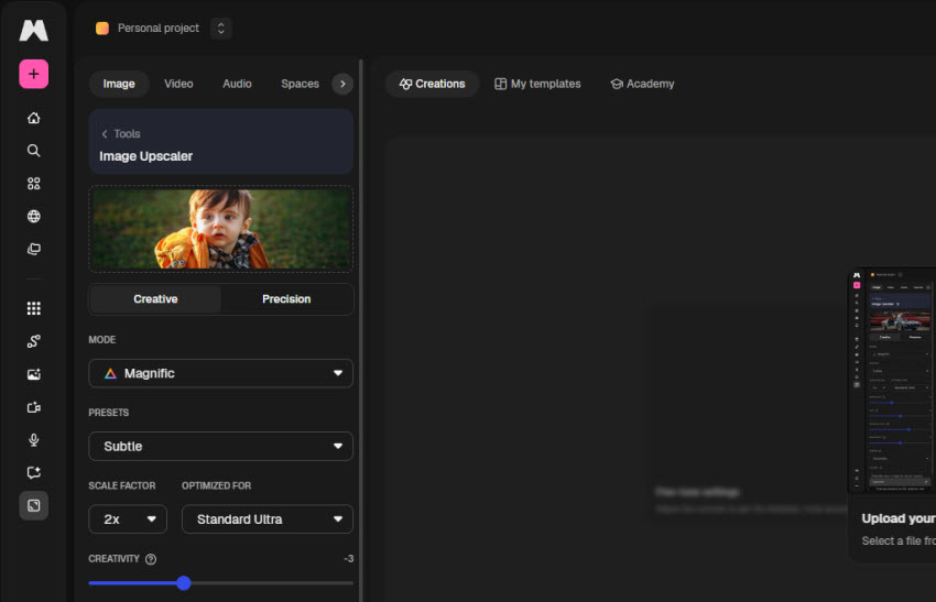 best generative AI image upscaler 