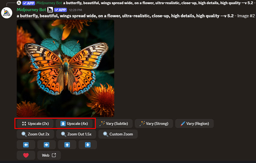 how to use Midjourney upscaler