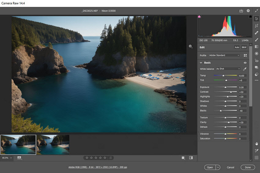 how to enlarge images in photoshop