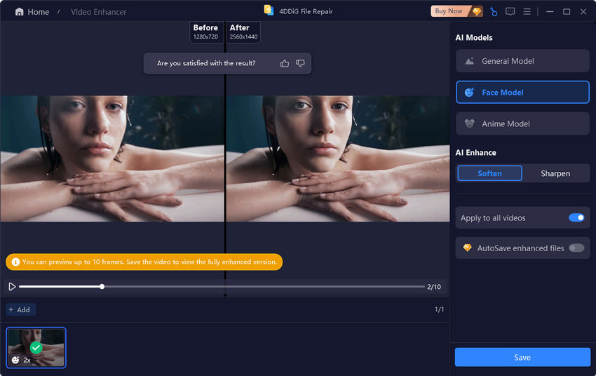 4DDiG Video Enhancer